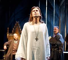 David Tennant as Richard II with the Royal Shakespeare Company in 2013